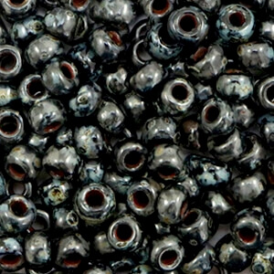 Miyuki Picasso 11 Shiny Black Beads