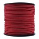 Cordón imitación Gamuza 3mm - Rojo profundo