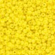 Miyuki seed beads 11/0 -  Opaque luster yellow 11-422