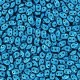 SuperDuo Beads 2.5x5mm Metalust Turquoise