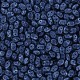 SuperDuo Beads 2.5x5mm Metalust Steel Blue