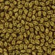 SuperDuo Beads 2.5x5mm Gold Shine - Gold